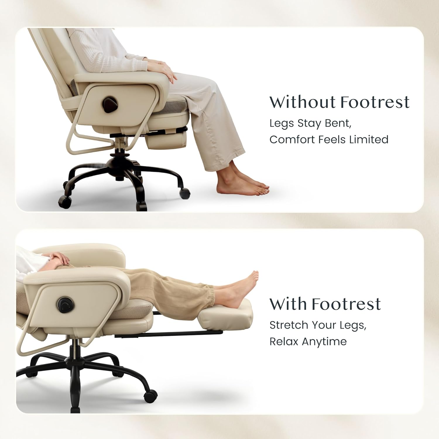 Thumbnail 6 de FLEXISPOT Cloudrest chaise ergonomique 165°