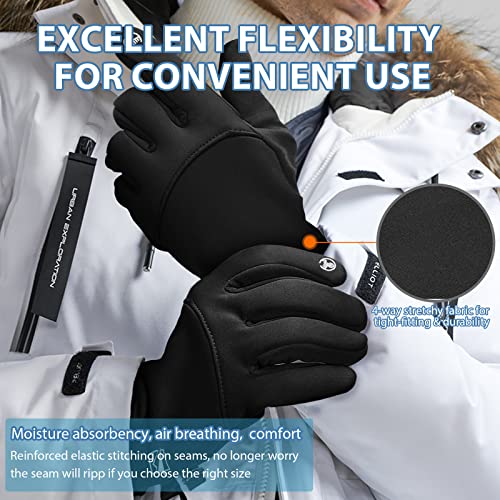 Detalle 2 de Yobenki Warm Winter Gloves for Running and Cycling