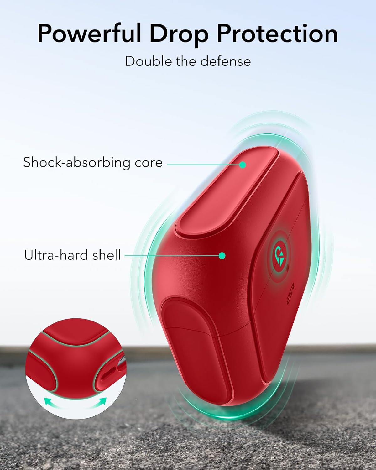 Thumbnail 5 de ESR Coque AirPods Pro 3 protection intégrale compatible MagSafe