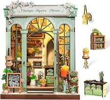 Detalle de Cutefun Book Nook DIY Mini House with LED