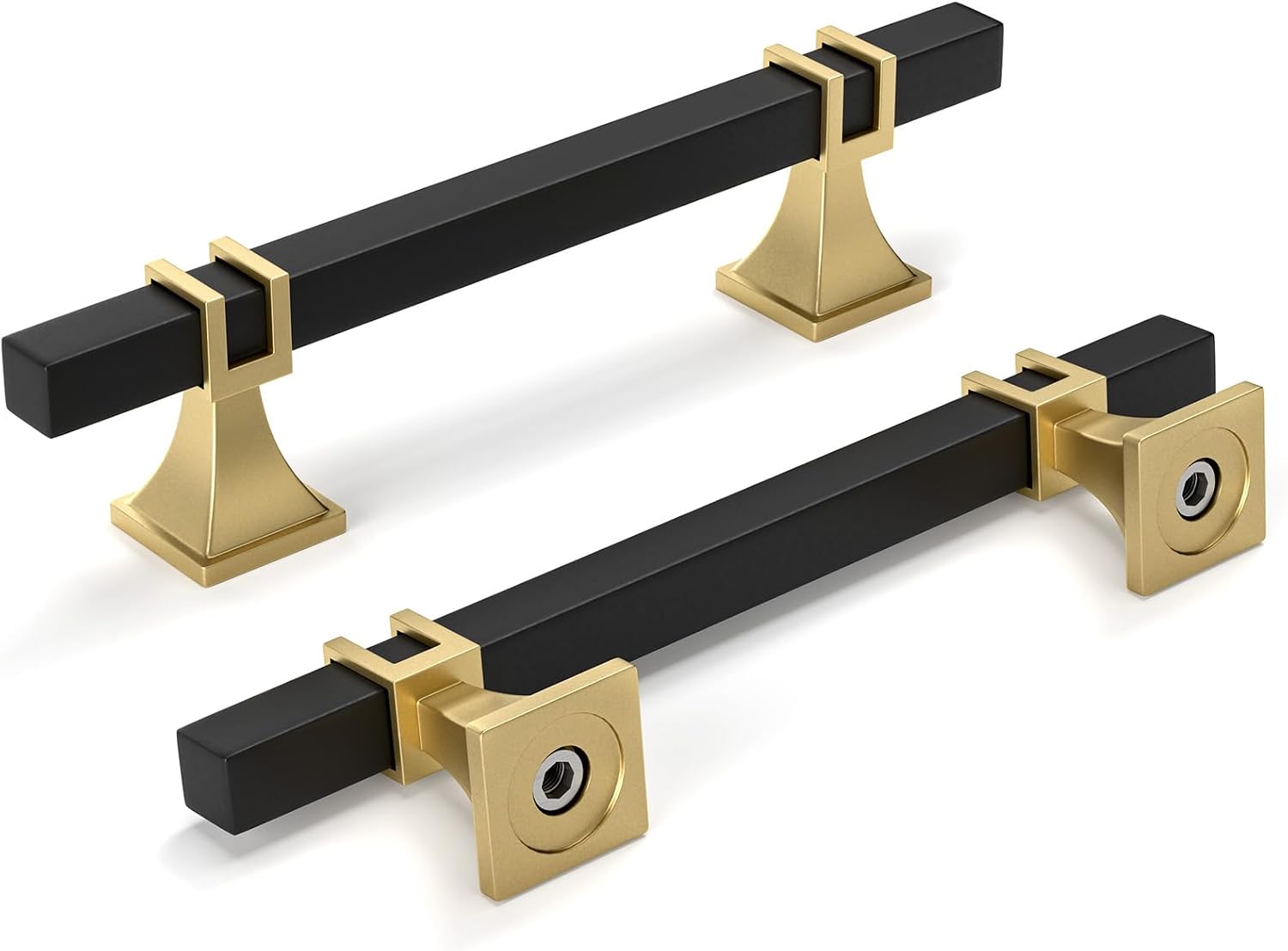Detalle de homdiy Cabinet Pulls, 3-3/4-Inch Hole Spacing