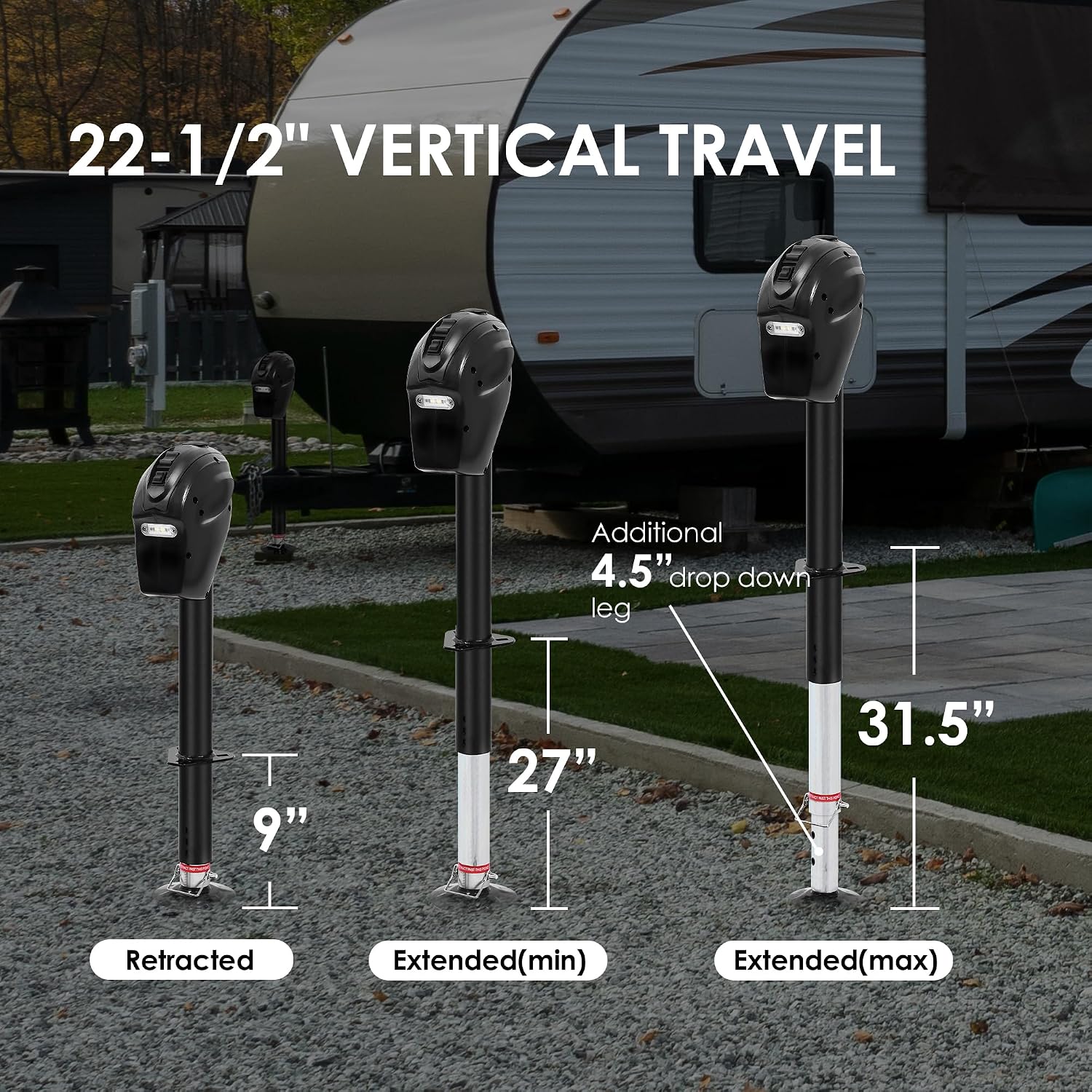 Thumbnail 6 de POLESTAR Electric Trailer Jack 3500 lbs đźšš
