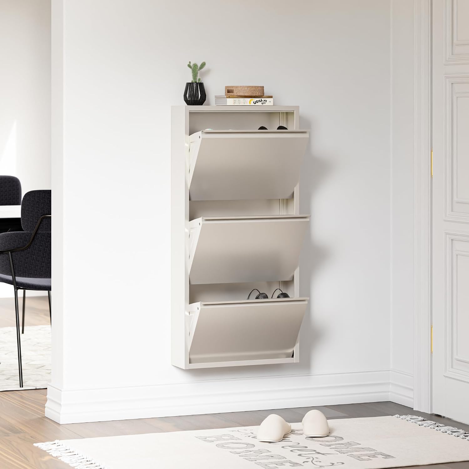 Thumbnail 6 de en.casa Meuble à chaussures 104 cm 🗄