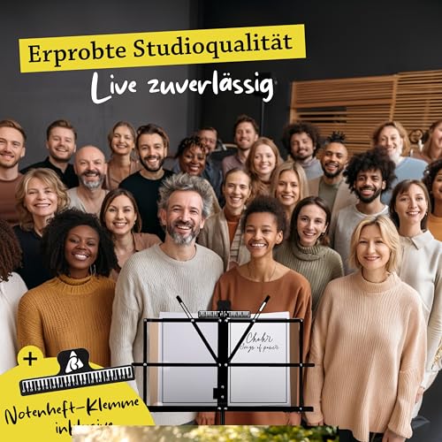 Thumbnail 6 de Belfort Notenständer klappbar 2-in-1 für Tisch & Stativ, höhenverstellbar