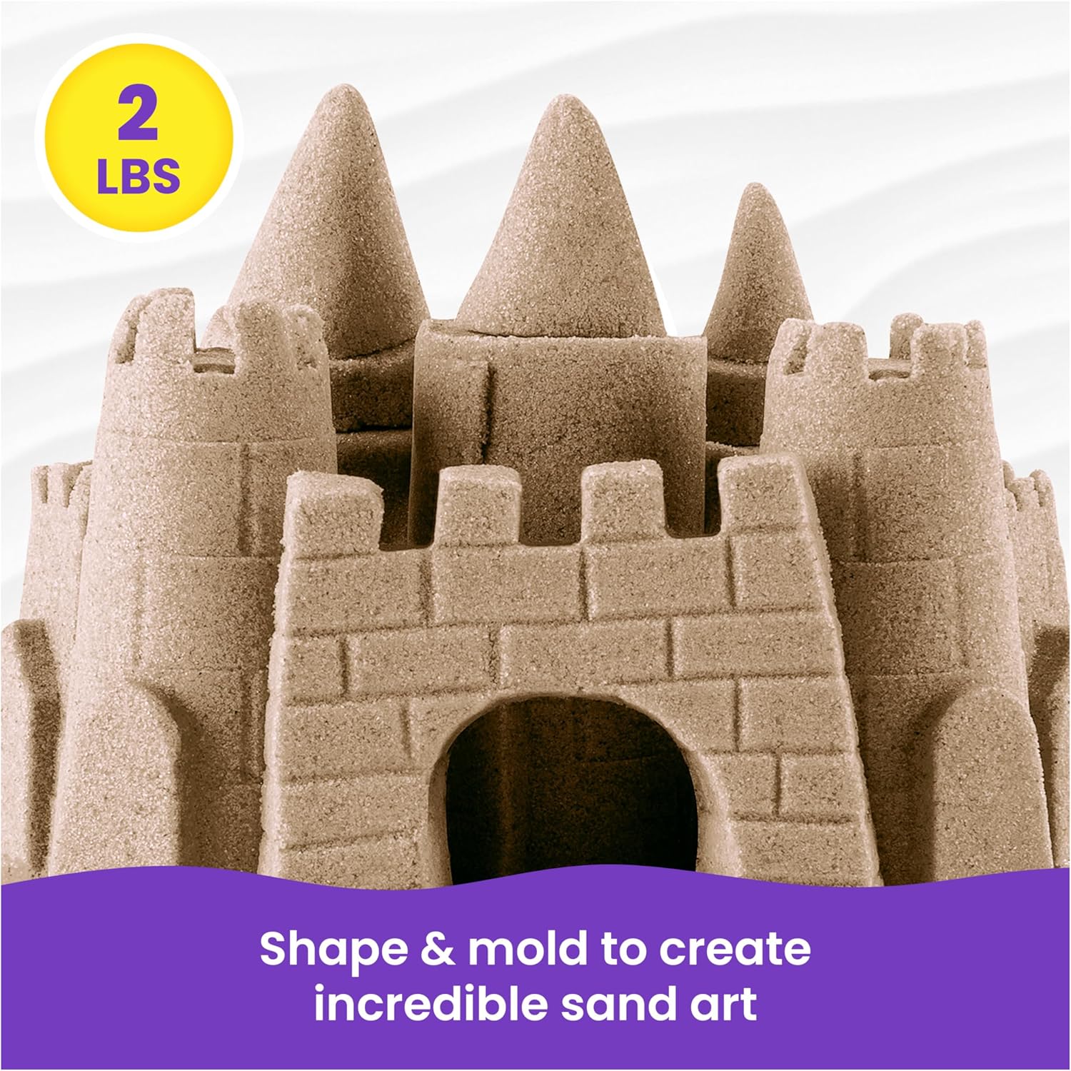 Thumbnail 2 de Kinetic Sand Original Mouldable Sand, 906 g