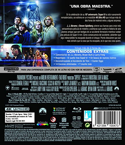 Detalle 2 de Super 8 (4K UHD + Blu-ray) – Divisa Films