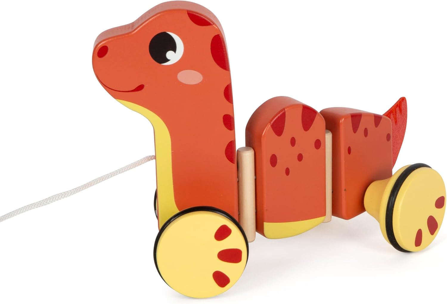 Thumbnail 3 de Small Foot Dino Nachziehtier FSC-Holz 23x10x16 cm