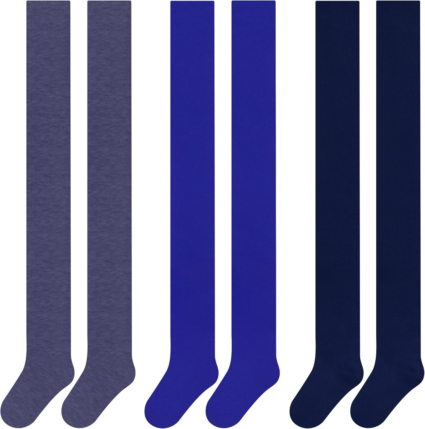 Thumbnail 6 de Libella Lot de 3 collants pour enfants garçons – coton tricoté, uni, 2710