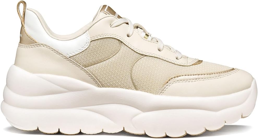 Detalle de Geox D Xtors B, Scarpe da Ginnastica Donna – stile e traspirabilità per l’uso quotidiano