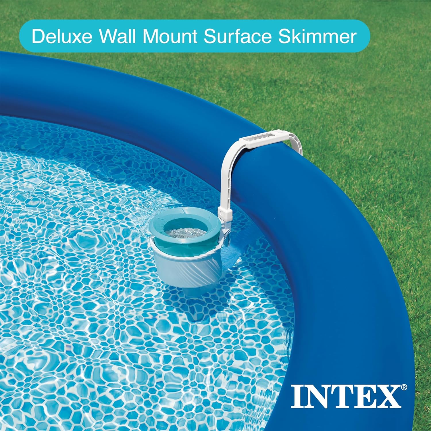 Thumbnail 1 de Intex Deluxe Oberflächenskimmer 28000E – Wandmontage, Grau, 20.96 x 24.13 x 33.02 cm