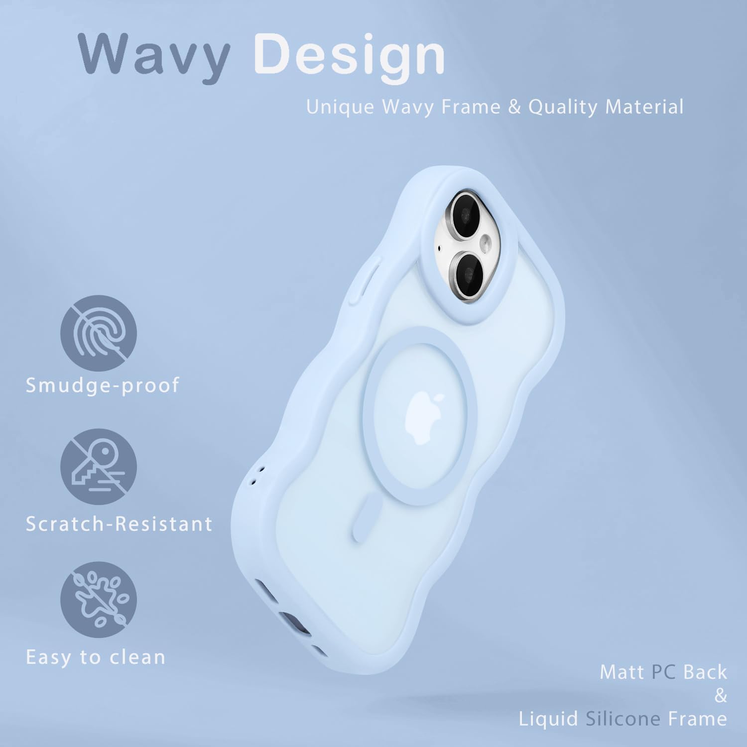 Thumbnail 4 de Amzfield Magnetic Case for iPhone 15 Plus / 14 Plus