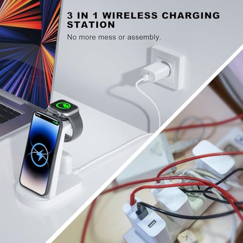 Thumbnail 3 de INNISTO Cargador inalámbrico 18W para iPhone y AirPods