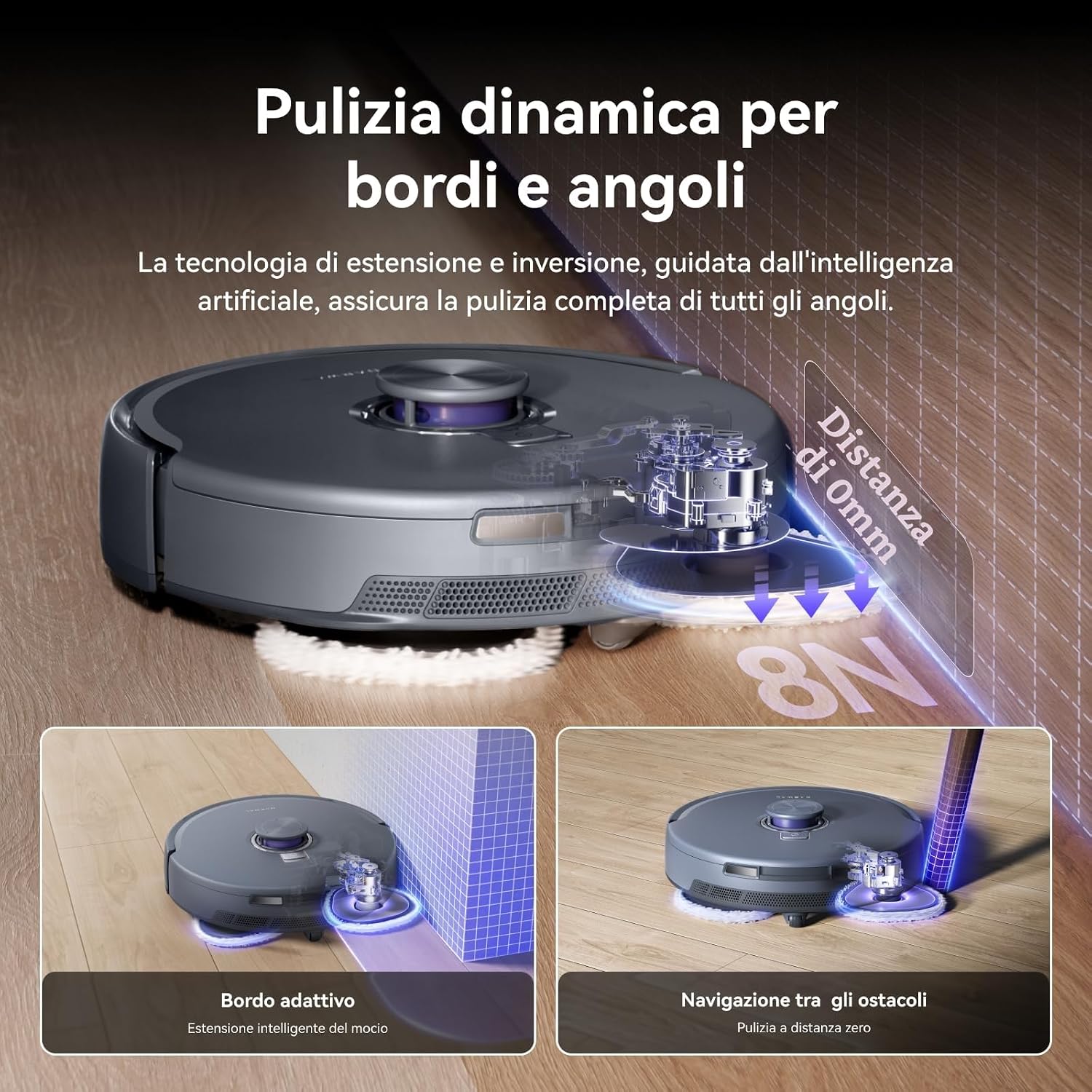 Detalle de NARWAL Freo Z10 Ultra Aspirapolvere 18000 Pa