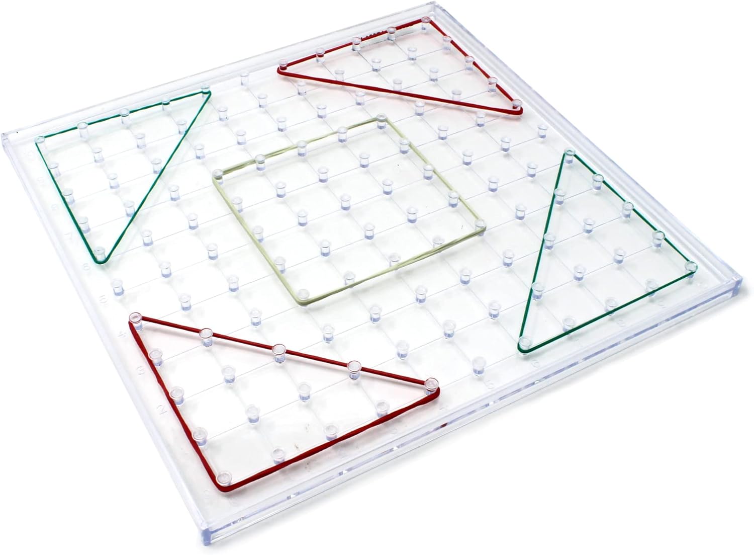 Detalle de Learning Resources Geopiano Trasparente con Elastici: Geometria giocosa per 5+