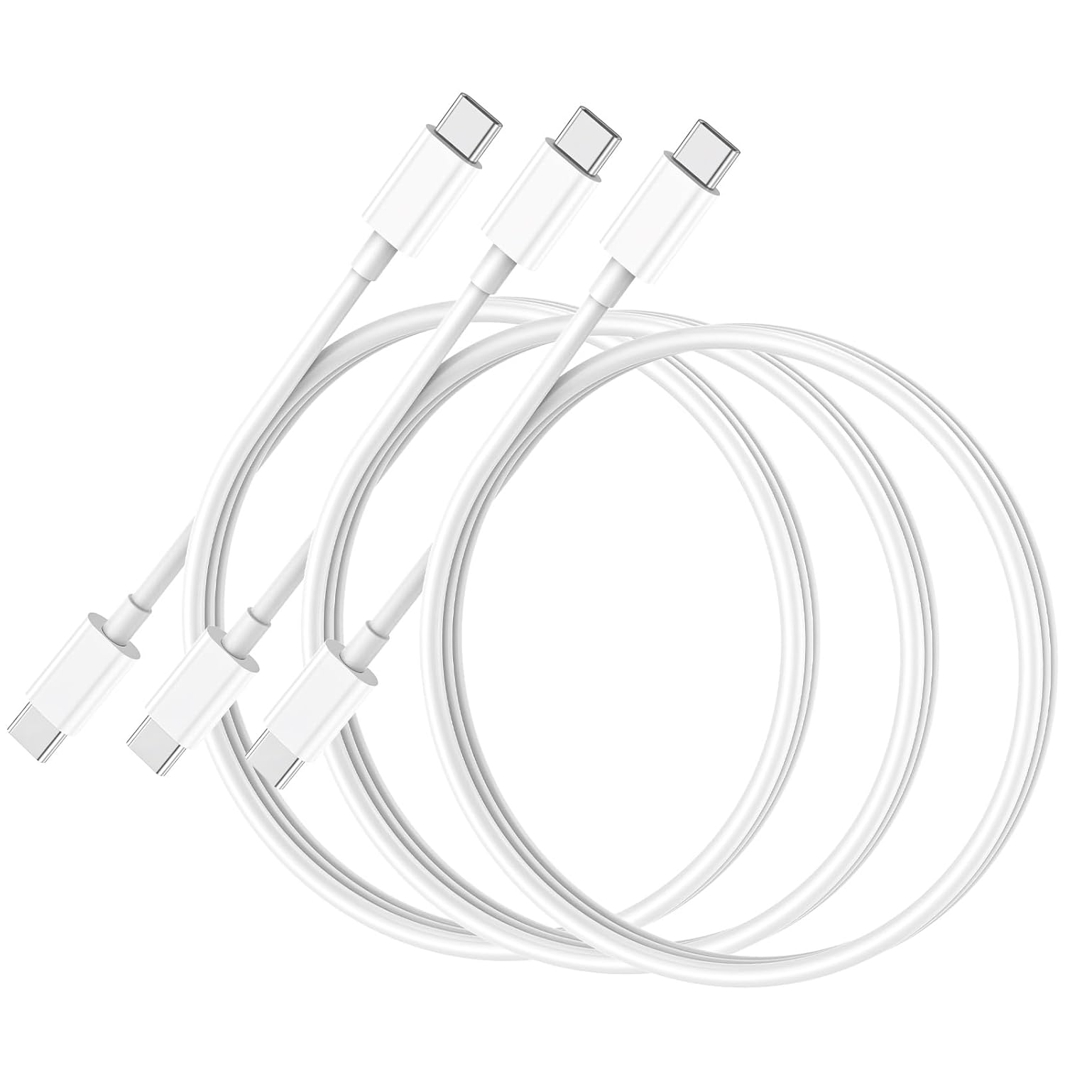 Detalle 2 de Apple USB-C to USB-C Charging Cable 4 Pack (10ft) — 60W, MFi Certified