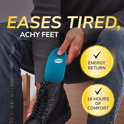 Detalle 2 de Scholl GelActiv Work Insoles for Men – All Day Comfort for Boots