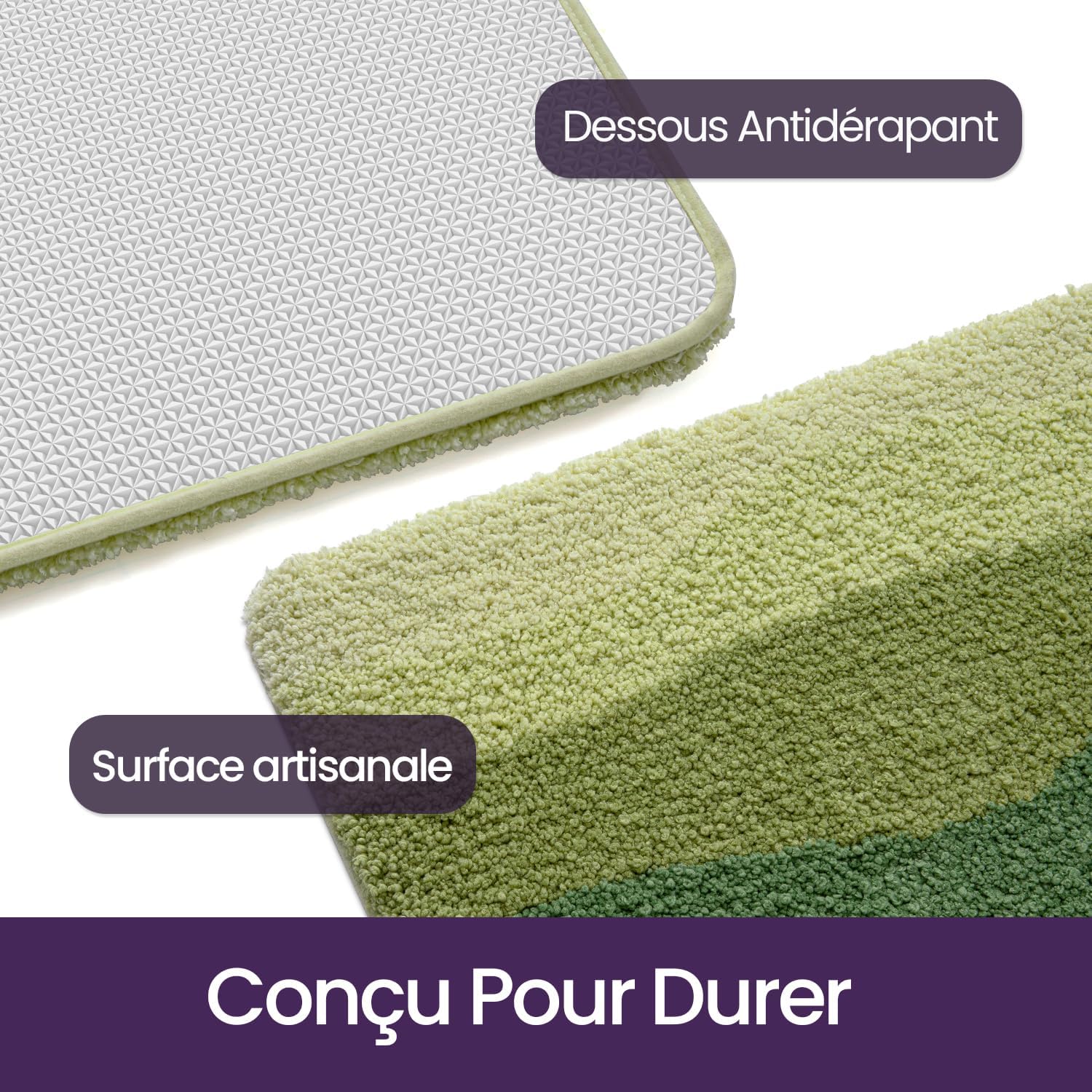 Thumbnail 6 de DEXI Tapis salle de bain anti-dérapant 50x80