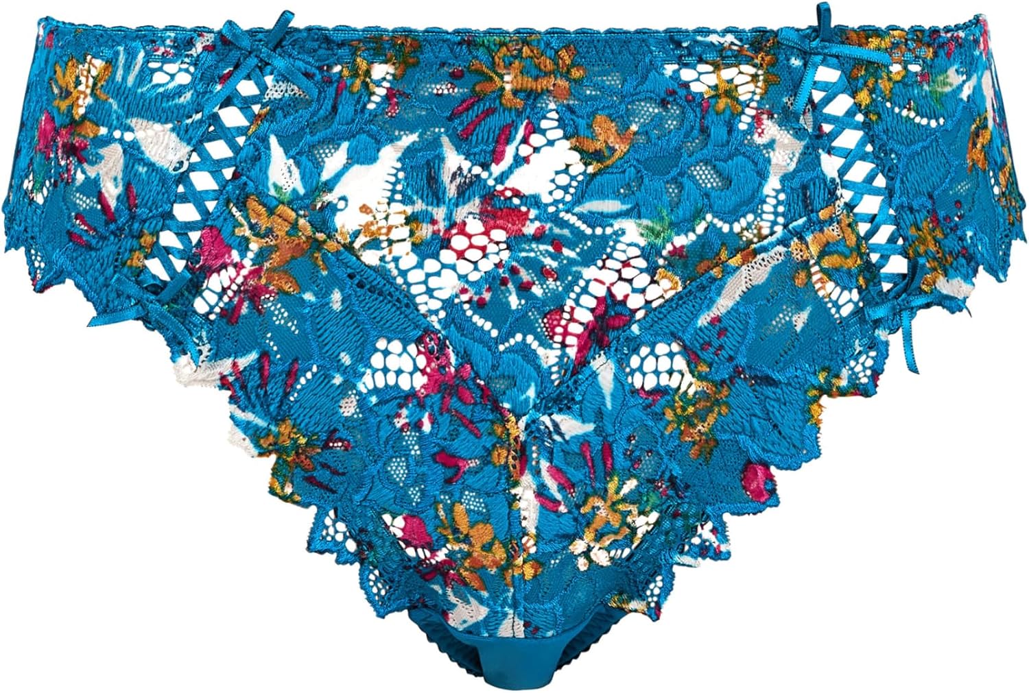Thumbnail 4 de Sans Complexe Billet Doux – Slip de dessous moyen en dentelle imprimée et microfibre, certifié OEKO-TEX