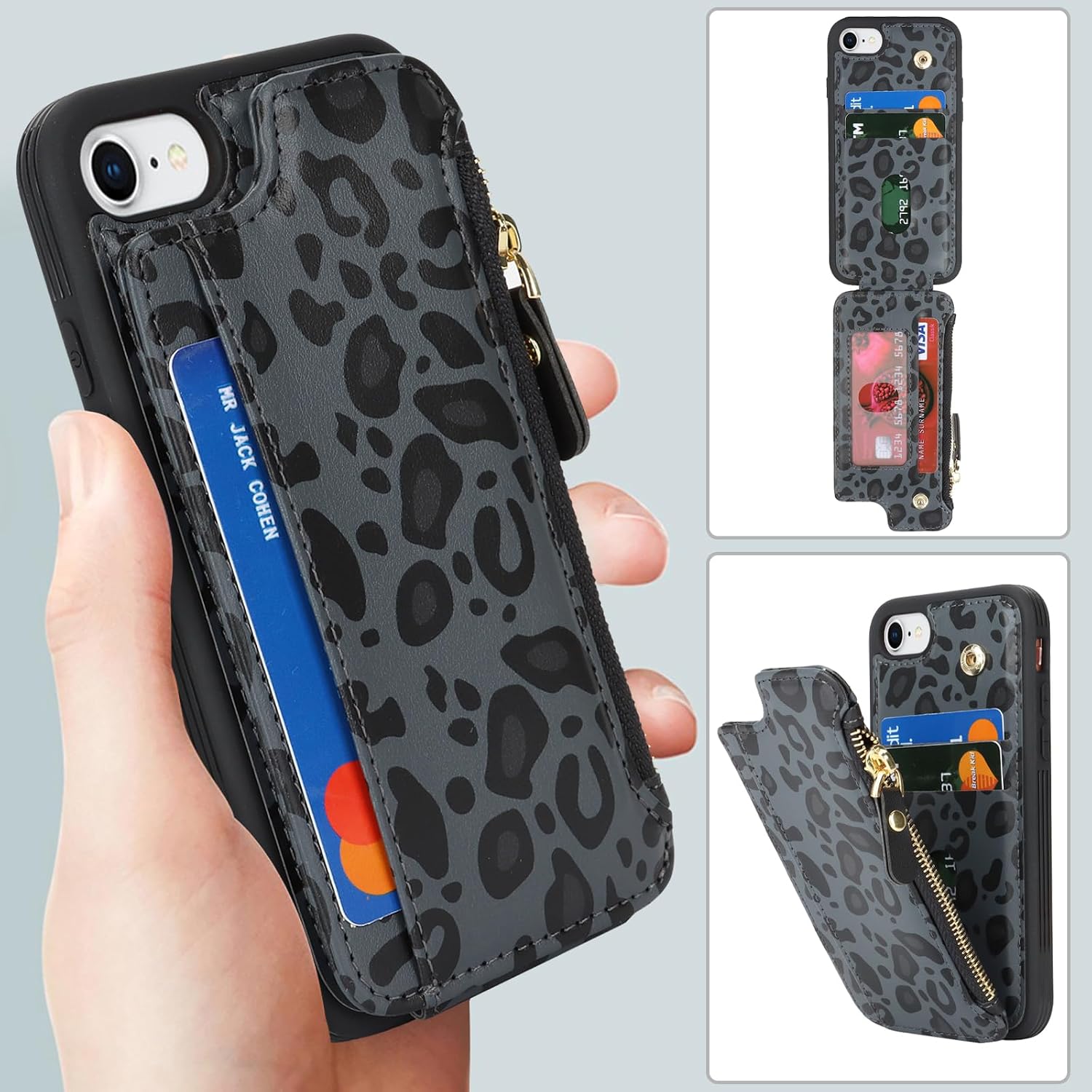 Thumbnail 1 de Cavor wallet case for iPhone 8