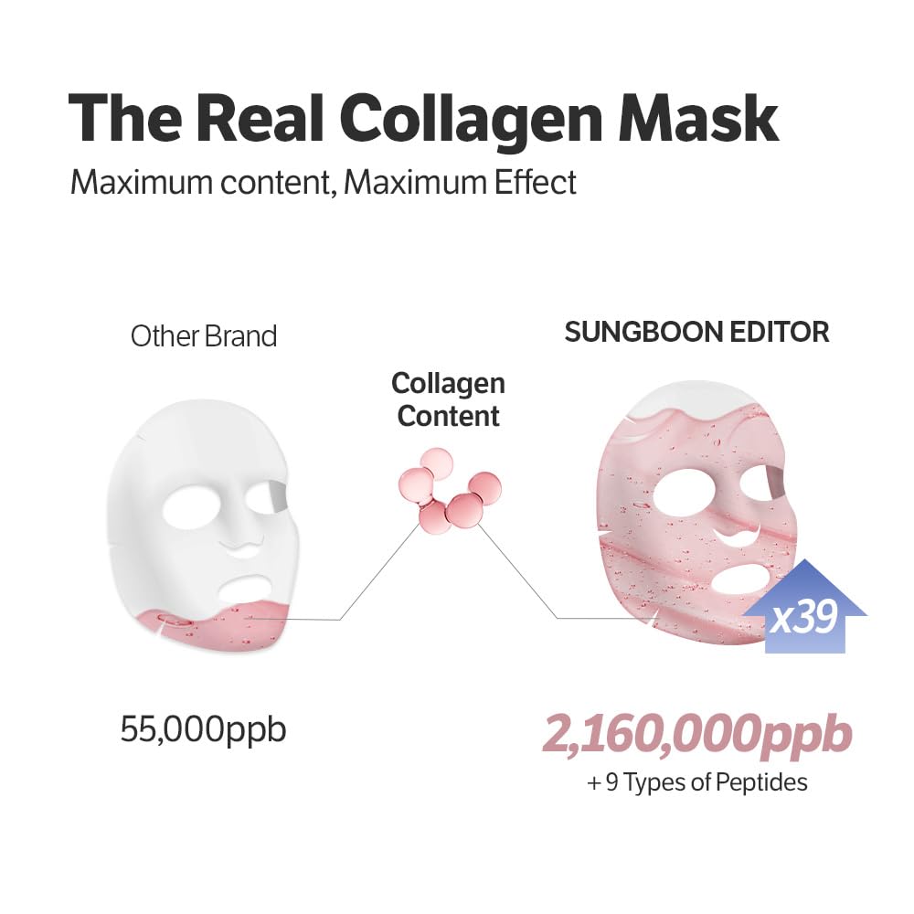 Thumbnail 3 de SUNGBOON EDITOR Deep Collagen Overnight Mask 4ea