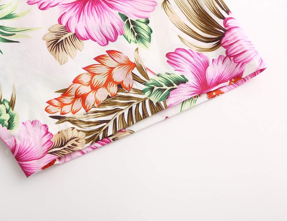 Thumbnail 2 de JEETOO Chemise hawaienne Homme Ananas Été