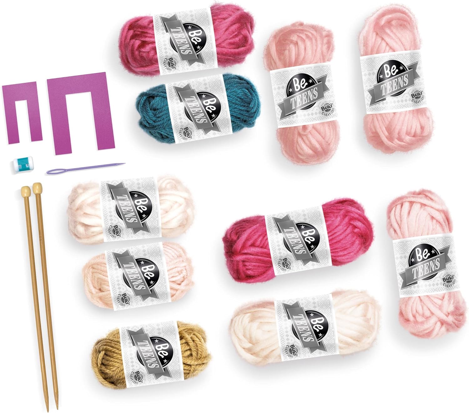Thumbnail 4 de Buki BE002 Tricot — kit initiation au tricot pour enfants dès 8 ans