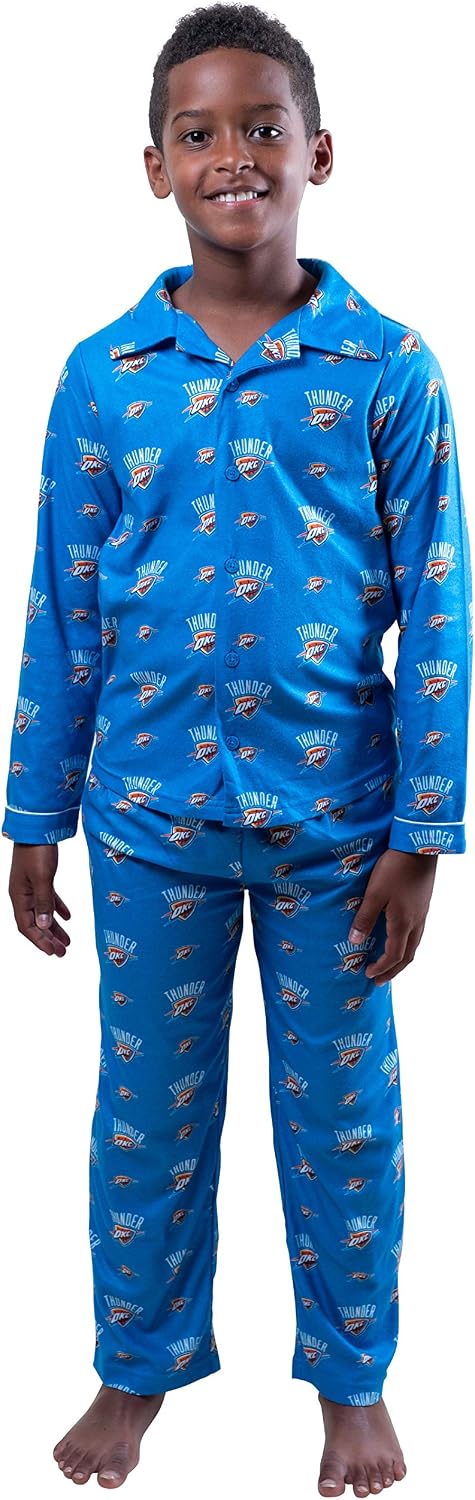 Thumbnail 3 de Ultra Game Youth NBA Official 2-Piece Pajamas Set