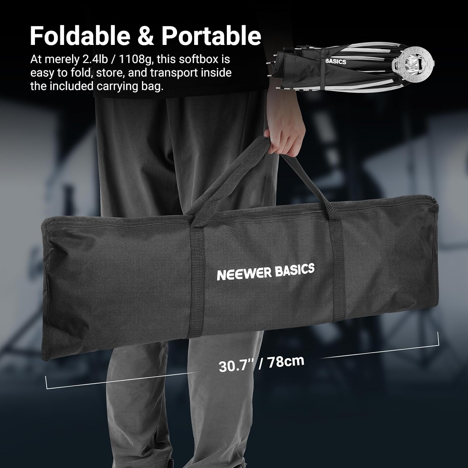 Thumbnail 6 de NEEWER BASICS Octagonal Softbox 90 cm