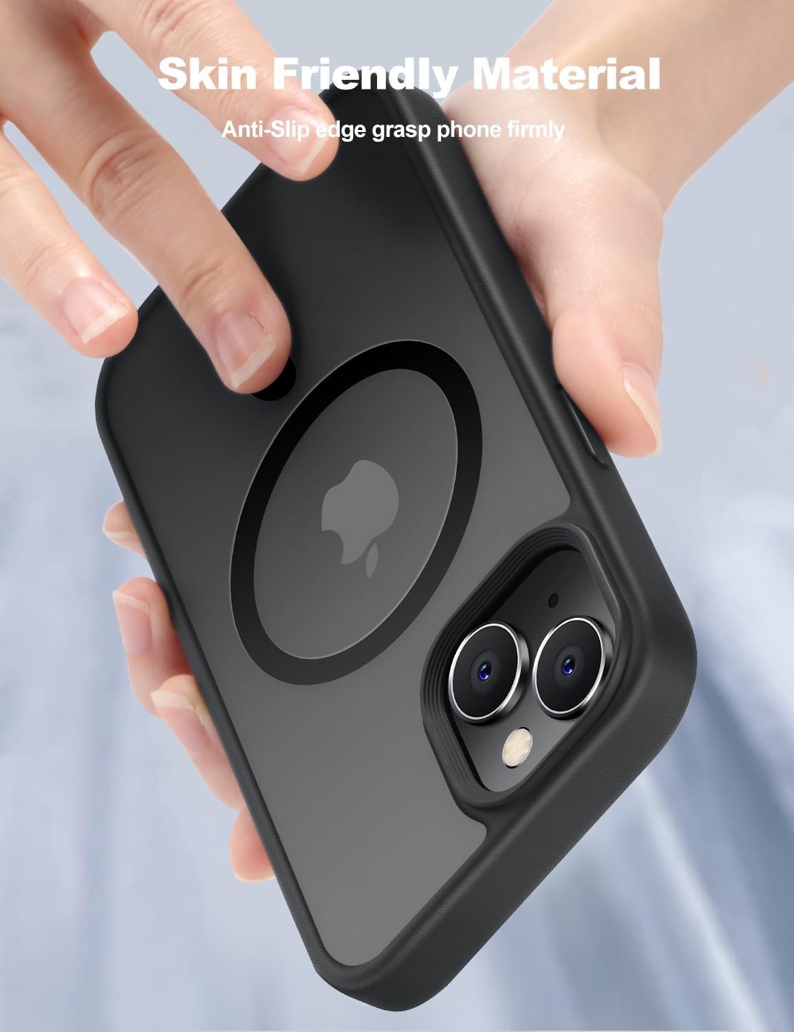Thumbnail 4 de Tigowos Magnetic iPhone 15 Case — Matte Black