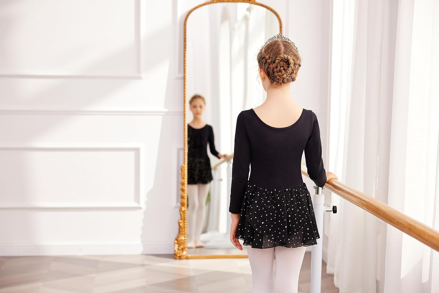 Thumbnail 4 de Trudge Vestito da Balletto in Cotone per Bambine 1 taglia in più