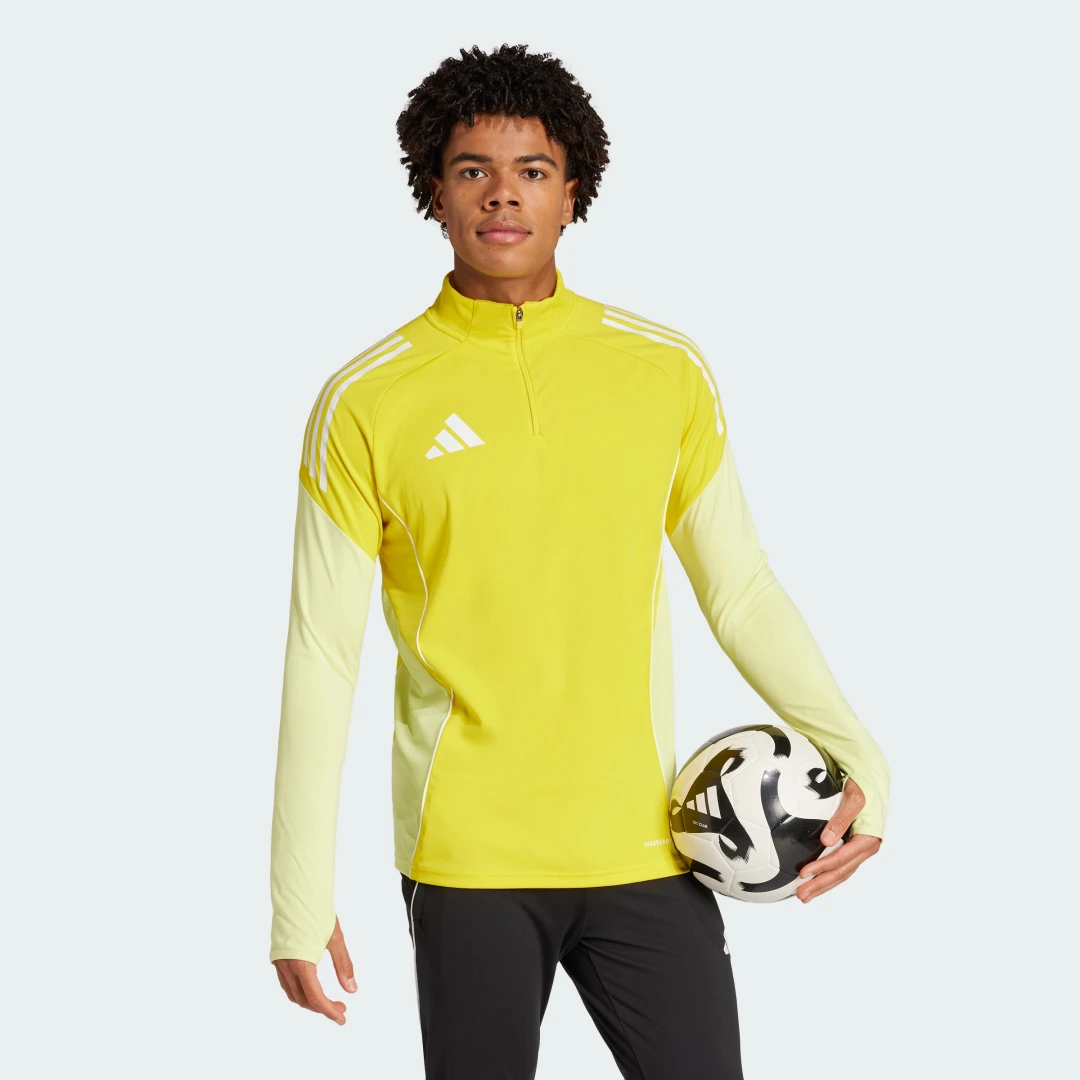 Thumbnail 2 de Sudadera entrenamiento Tiro 25 Competition de Adidas – Amarillo