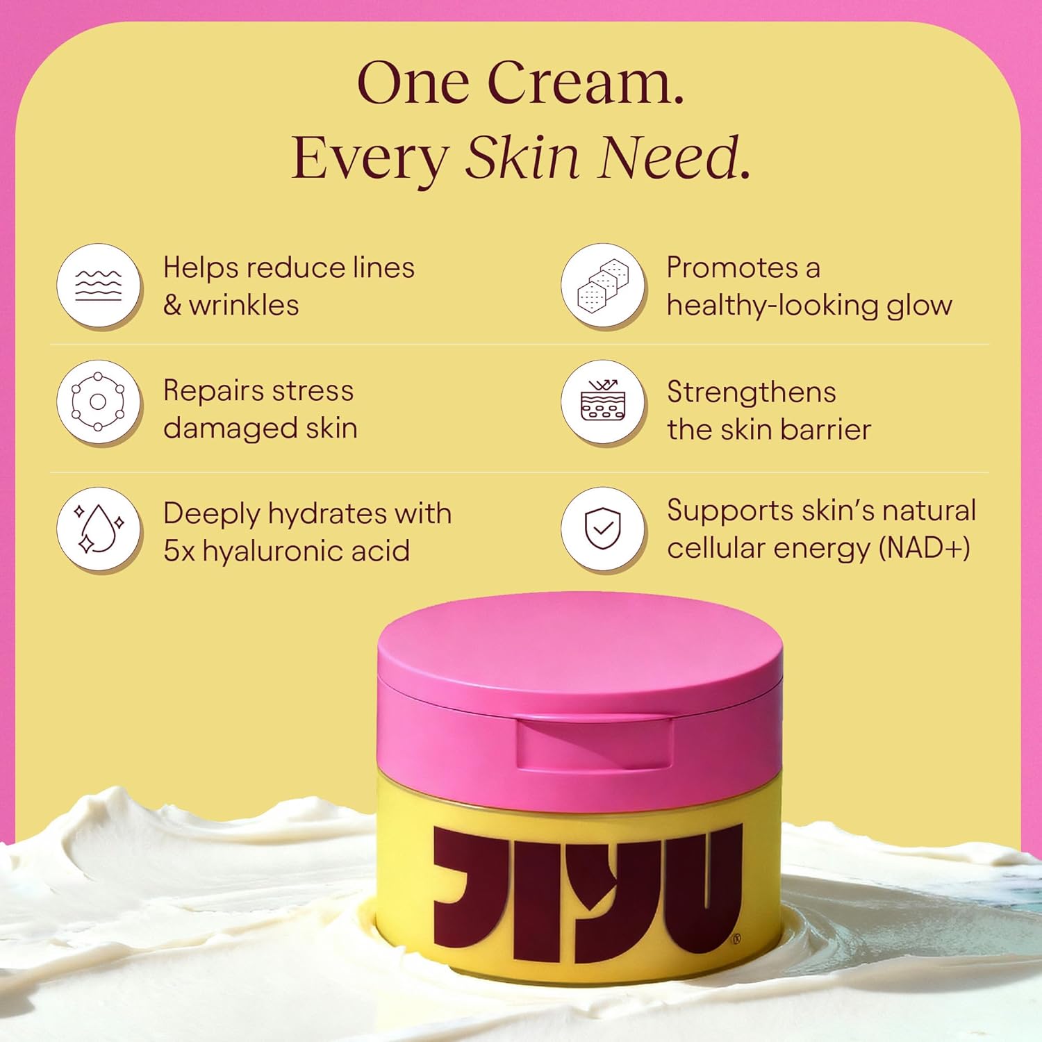 Detalle de JiYu NAD+ Hydrating Moisturizer 50 ml
