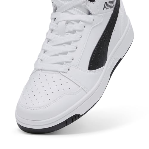 Thumbnail 7 de PUMA Unisex Kids Rebound V6 Mid Jr – Zapatillas en cuero sintético para niños, talla 38 EU