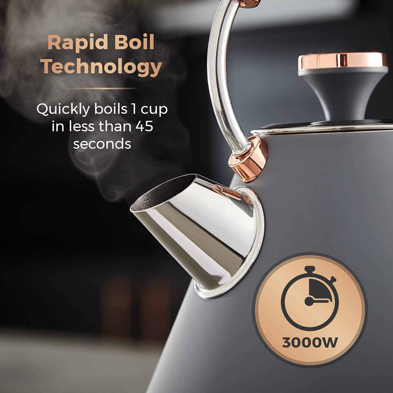Detalle de Tower Pyramid Kettle 3000 W, 1.7 L