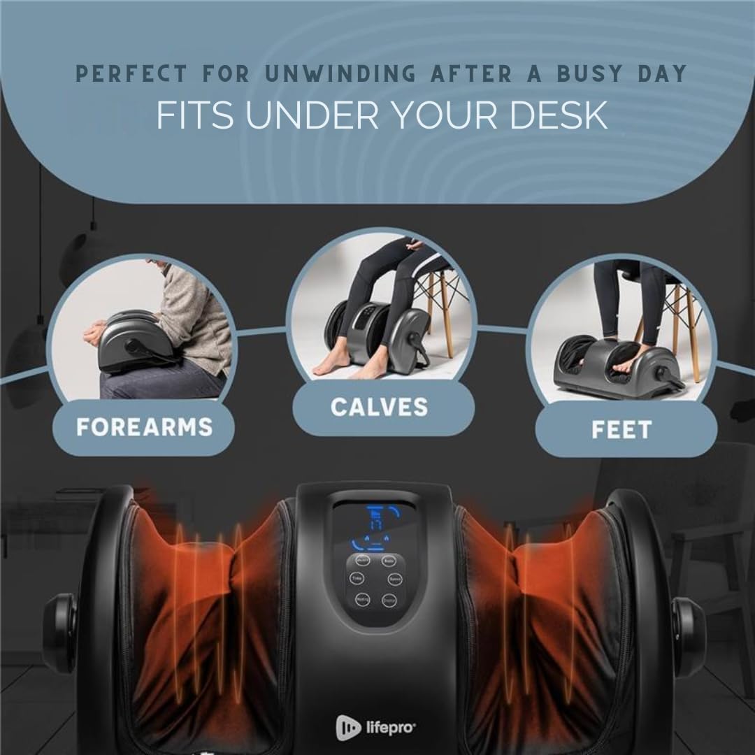 Detalle 2 de Lifepro Relaxatilt calf, forearm and foot massager
