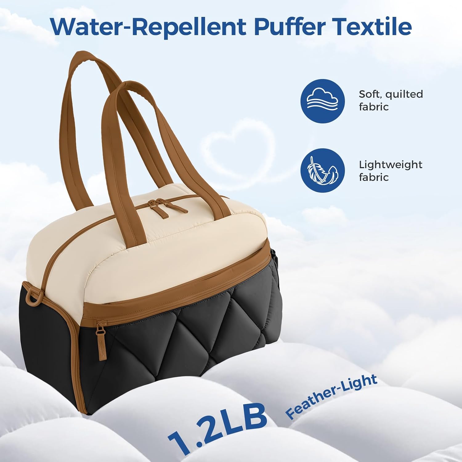 Detalle de Weekend Overnight Bag 25L Waterproof Holdall