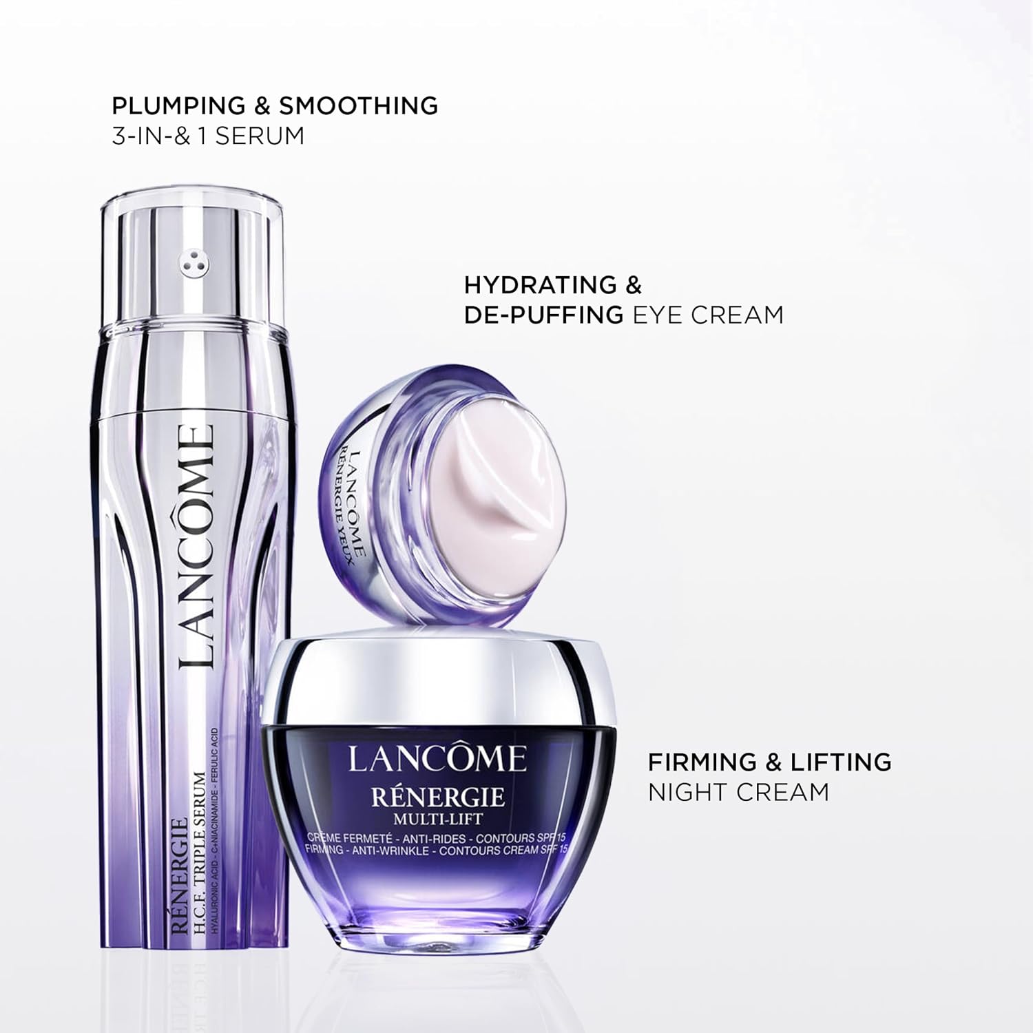 Detalle 2 de Lancôme 6909120728440 Rénergie Lift Multi-Action Night Cream with Hyaluronic Acid