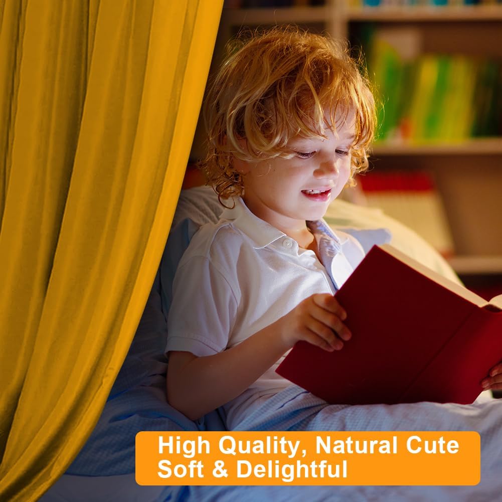 Thumbnail 4 de Vicloon Tenda Letto Bambini 135 x 360 cm Curcuma