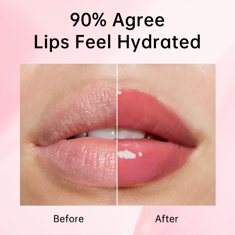 Detalle de CATKIN Glossy Lip Balm Ultra Hydating Glow (C09 Orchid) – Tinted Jelly Plumping Balm