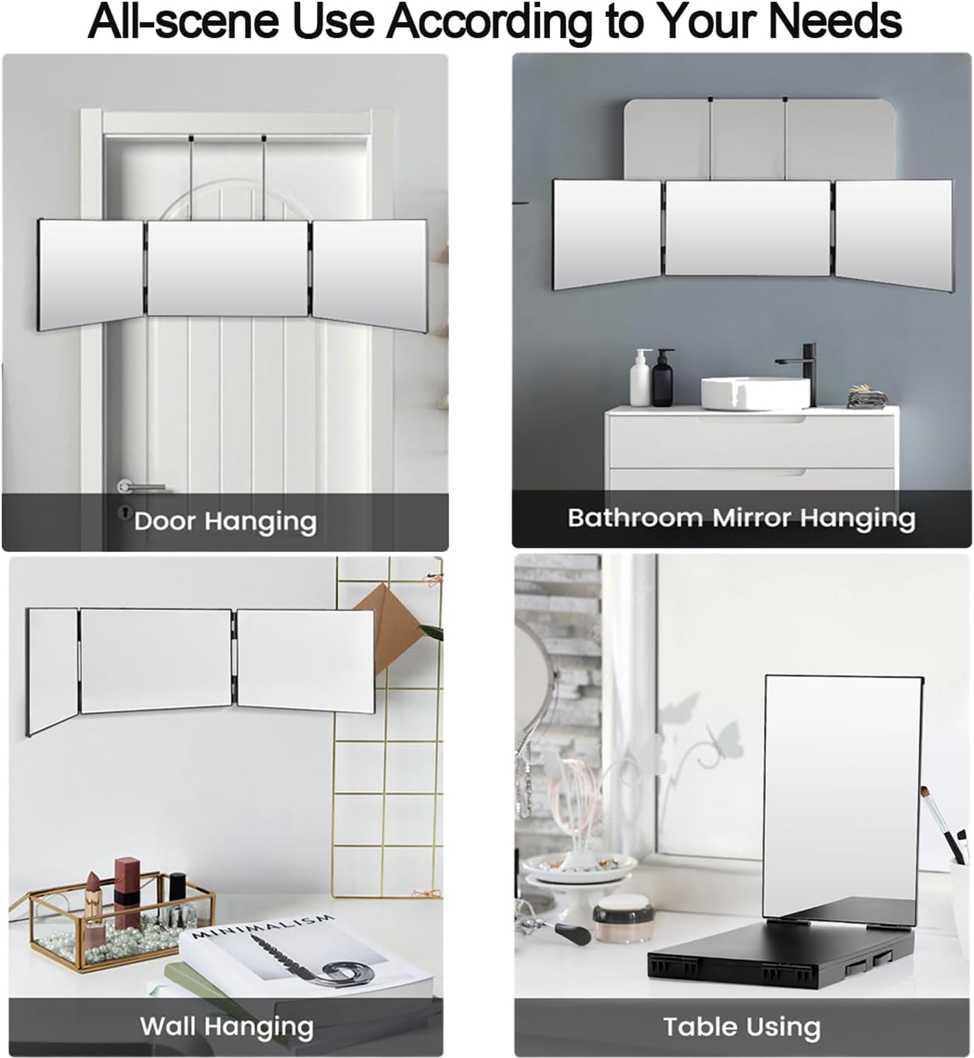 Detalle de Vanexiss 3 Way Mirror 360° view