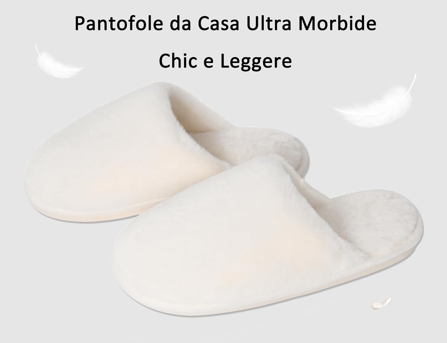 Thumbnail 4 de Coswind Pantofole Invernali Unisex Pelose con Memory Foam e Sola Antiscivolo