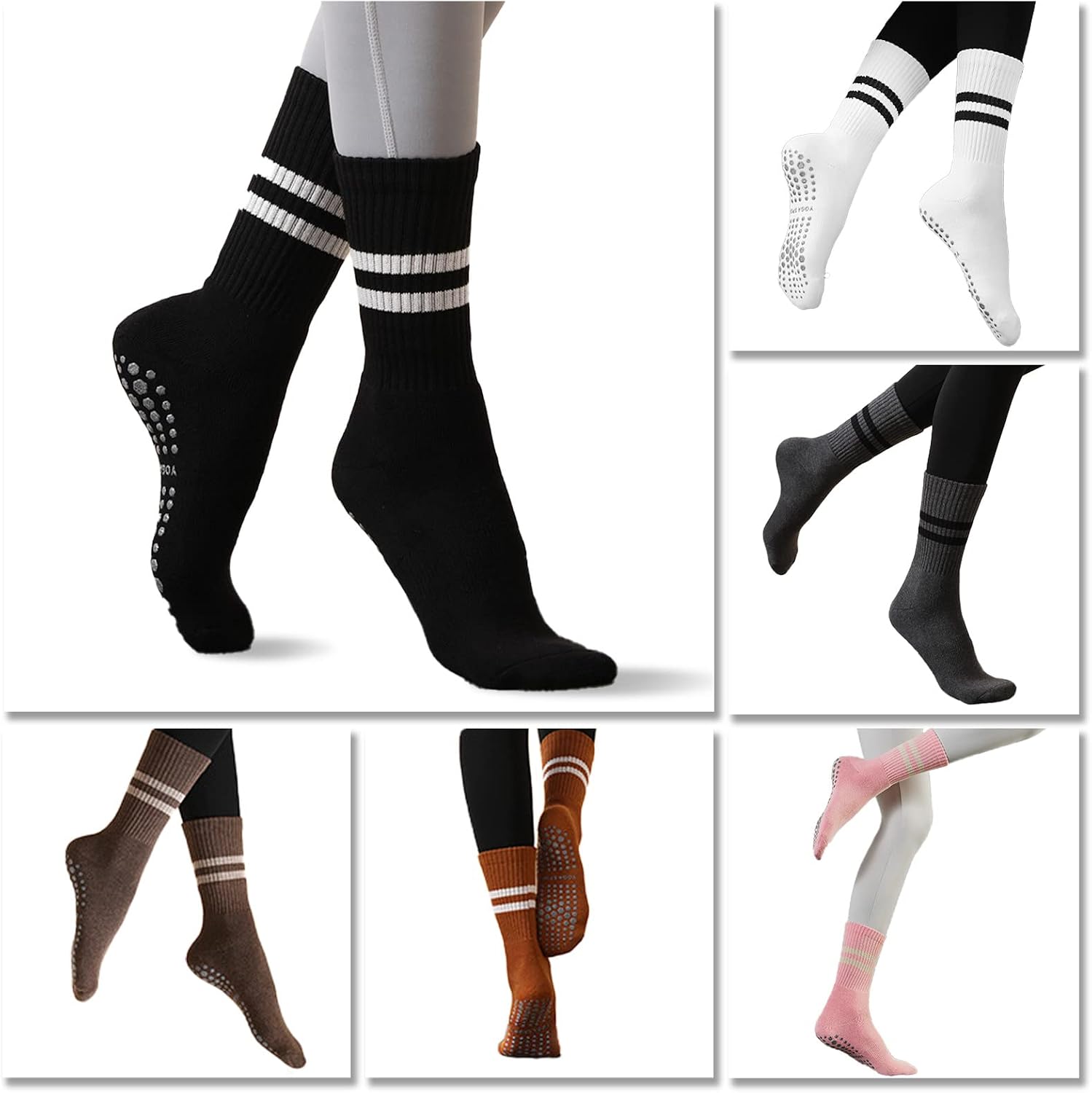 Detalle 2 de Flydo Pilates Grip Socks One Size