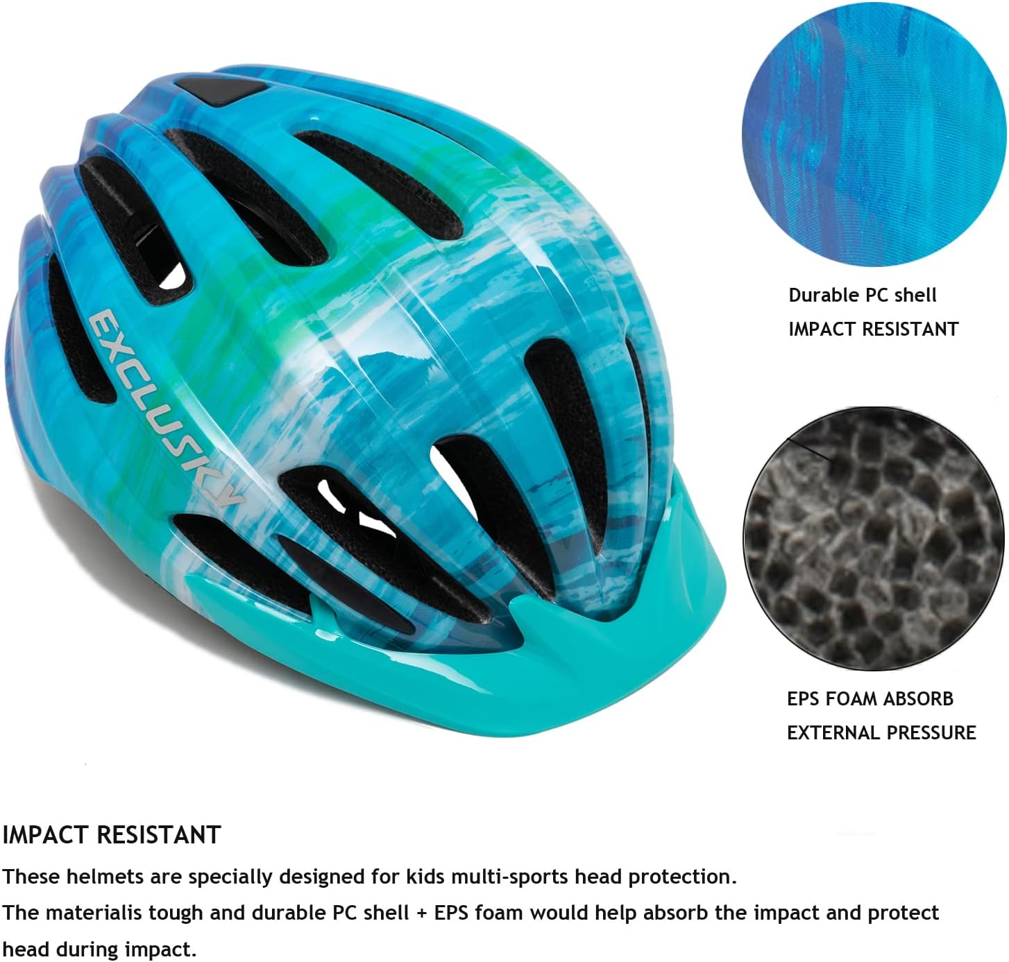 Detalle 2 de Kids bike helmet 50-57cm visor