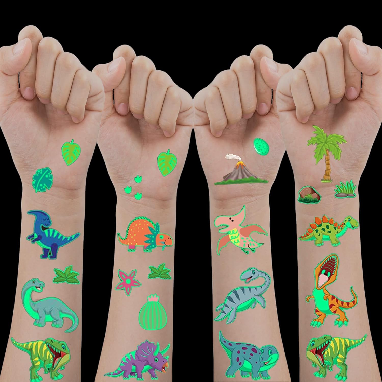 Thumbnail 1 de ROMANVIC Elsa Tattoo Kinder 8 temporäre Klebetattoos 🎨