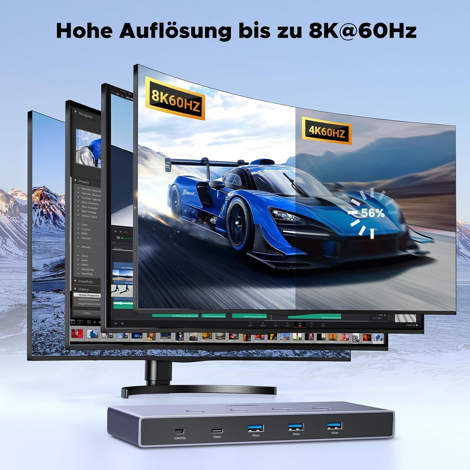 Thumbnail 3 de UGREEN HDMI 2.1 KVM Switch 8K 60 Hz