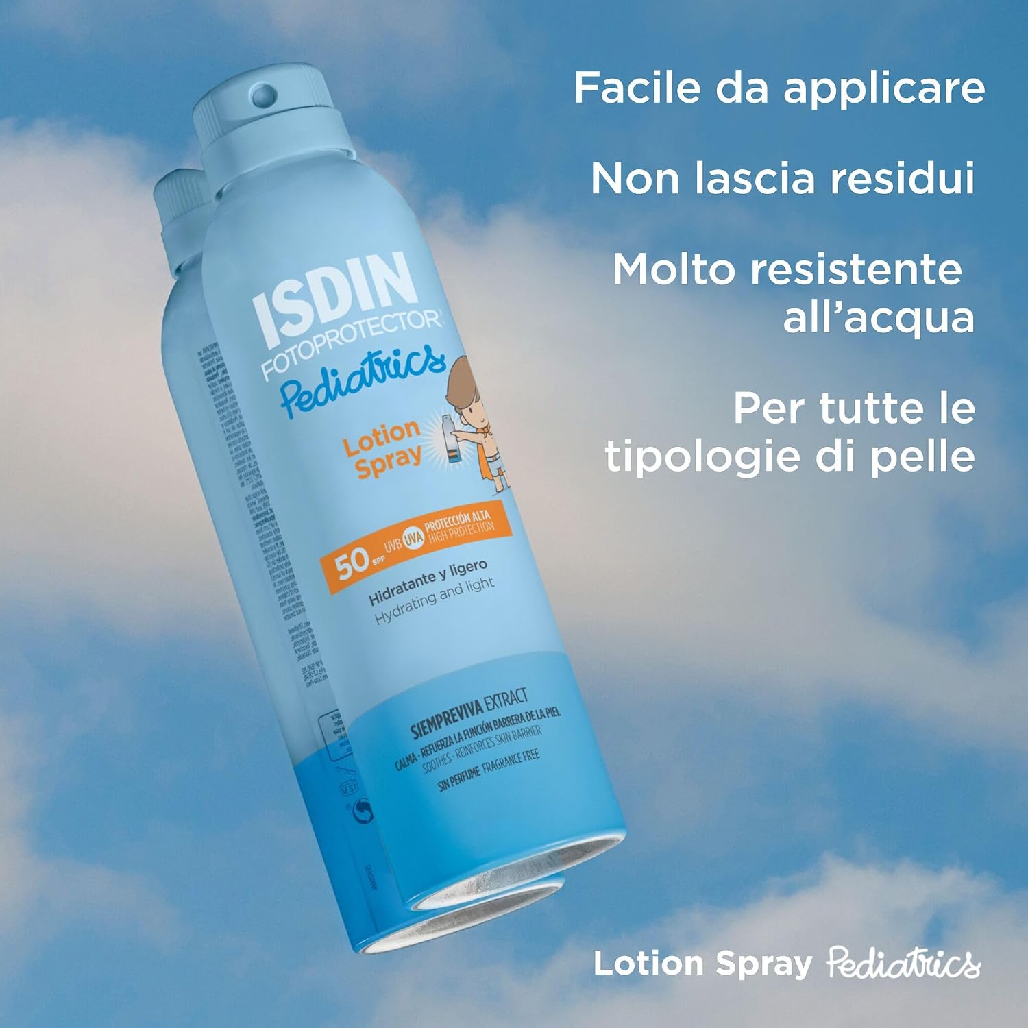 Detalle de ISDIN Pedriatics SPF 50 spray 250 ml