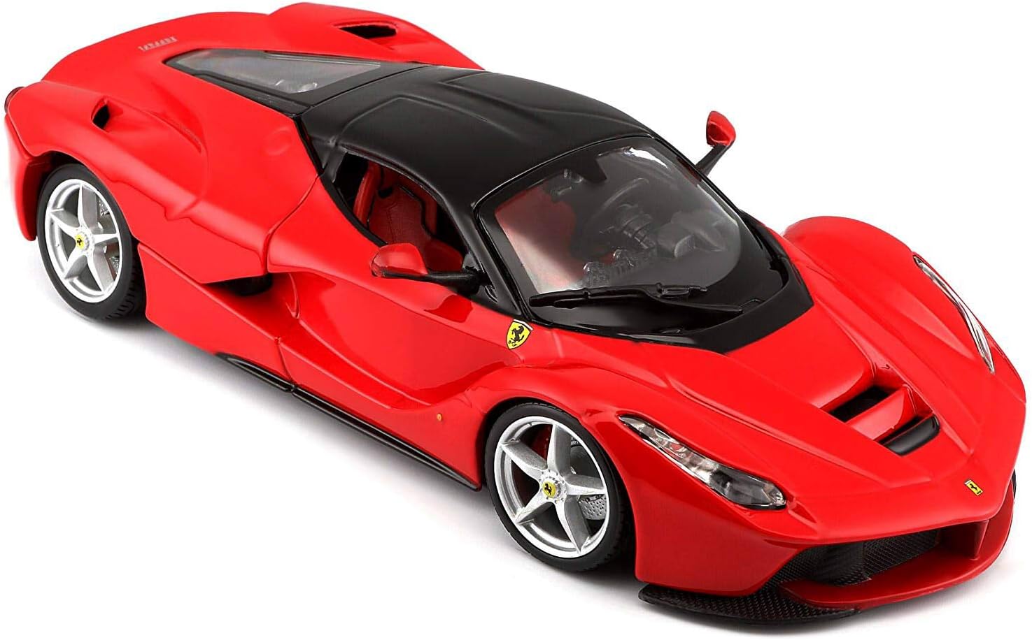 Detalle 2 de Bburago Ferrari LaFerrari 18-26001 speelgoedauto, schaal 1:24, rood
