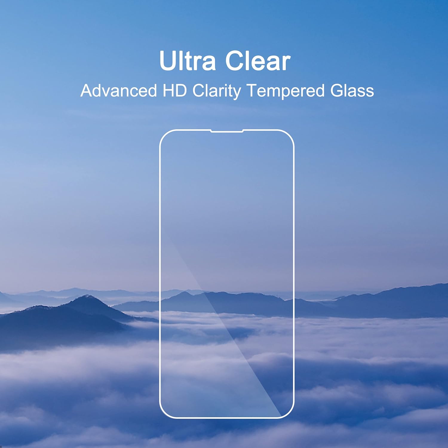 Thumbnail 3 de Ailun Glass Screen Protector for iPhone 14/14 Pro (6.1-inch) – 3 Pack Tempered Glass, Case Friendly