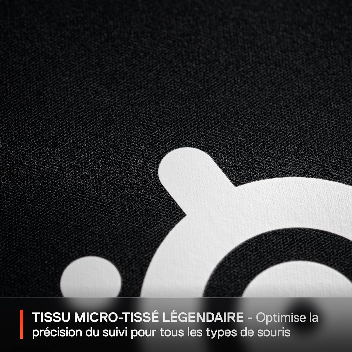 Detalle de SteelSeries QcK tapis de souris 320×270 mm