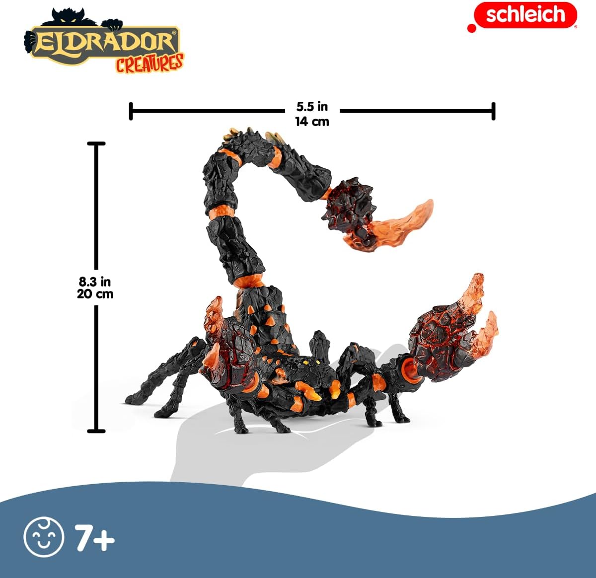 Thumbnail 2 de schleich ELDRADOR CREATURES 70142 — Escorpión de Lava 🦂